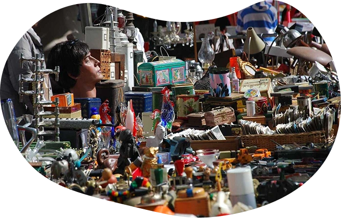 Rommelmarkt foto